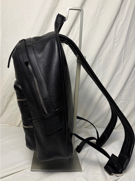 Marc Jacobs Large Biker Backpack – Black Pebbled Leather - Picture 5 of 9